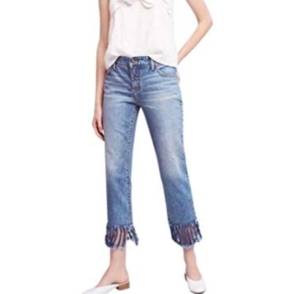 Anthropologie Pilcro Hyphen Mid-Rise Relaxed Sz 25
